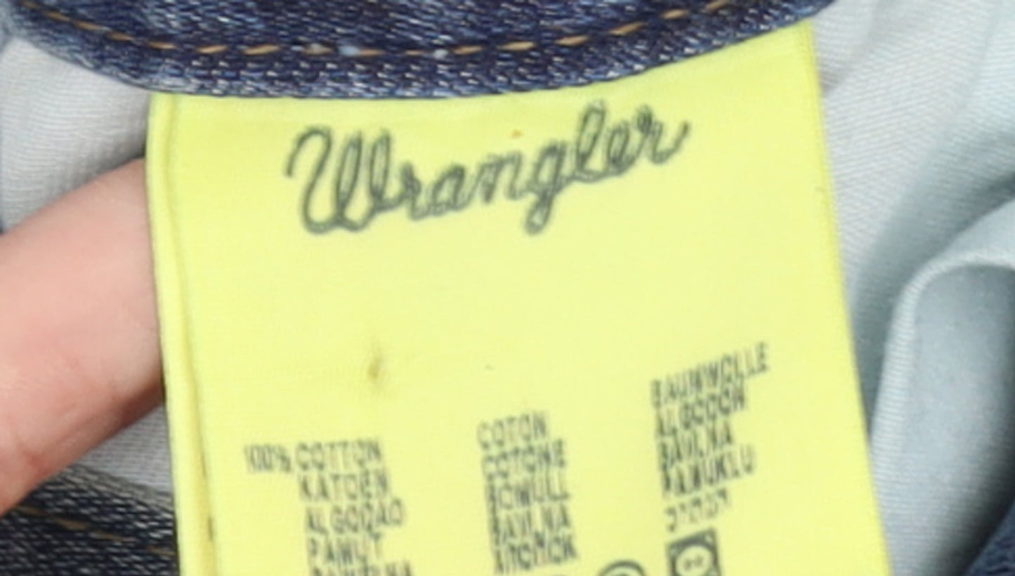Wrangler Mens Blue Straight Leg Denim Jeans W34 L34 FAIRMONT