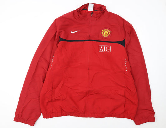 Nike Manchester United Red Men's XL Track Jacket Football Zip