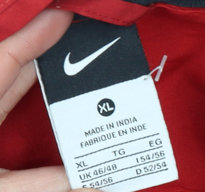 Nike Manchester United Red Men's XL Track Jacket Football Zip