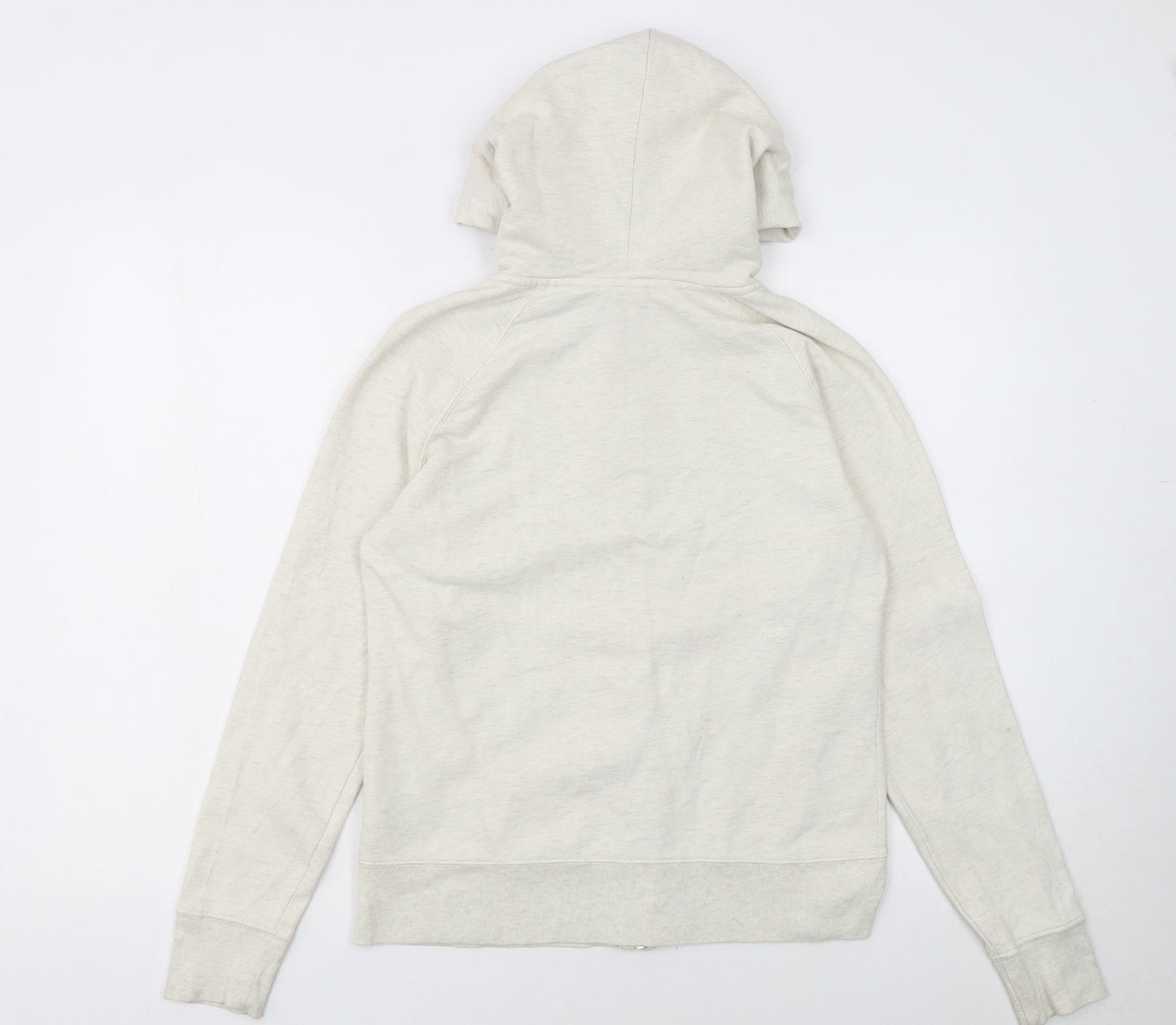 GAP Womens Beige Full Zip Hoodie Medium Cotton Blend