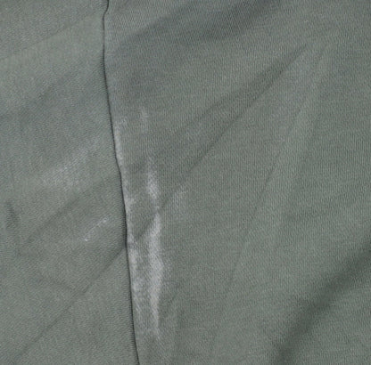 Adidas Womens Green Pullover Hoodie Size 8 Classic Logo Sweatshirt
