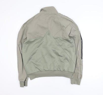 adidas Men's Green Full Zip Sports Jacket Size S Casual Gymwear