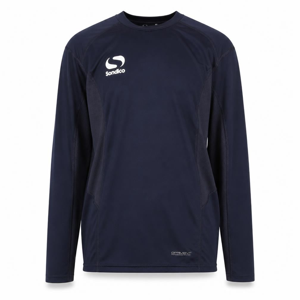 Sondico Men’s Blue Compression Long Sleeve Sports Top XS