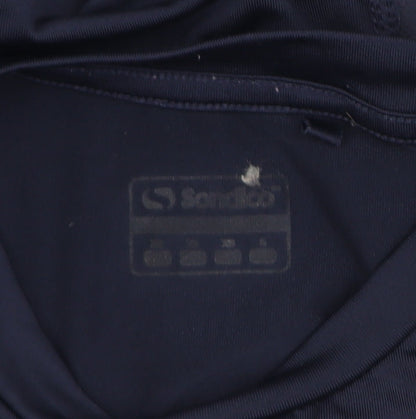 Sondico Men’s Blue Compression Long Sleeve Sports Top XS