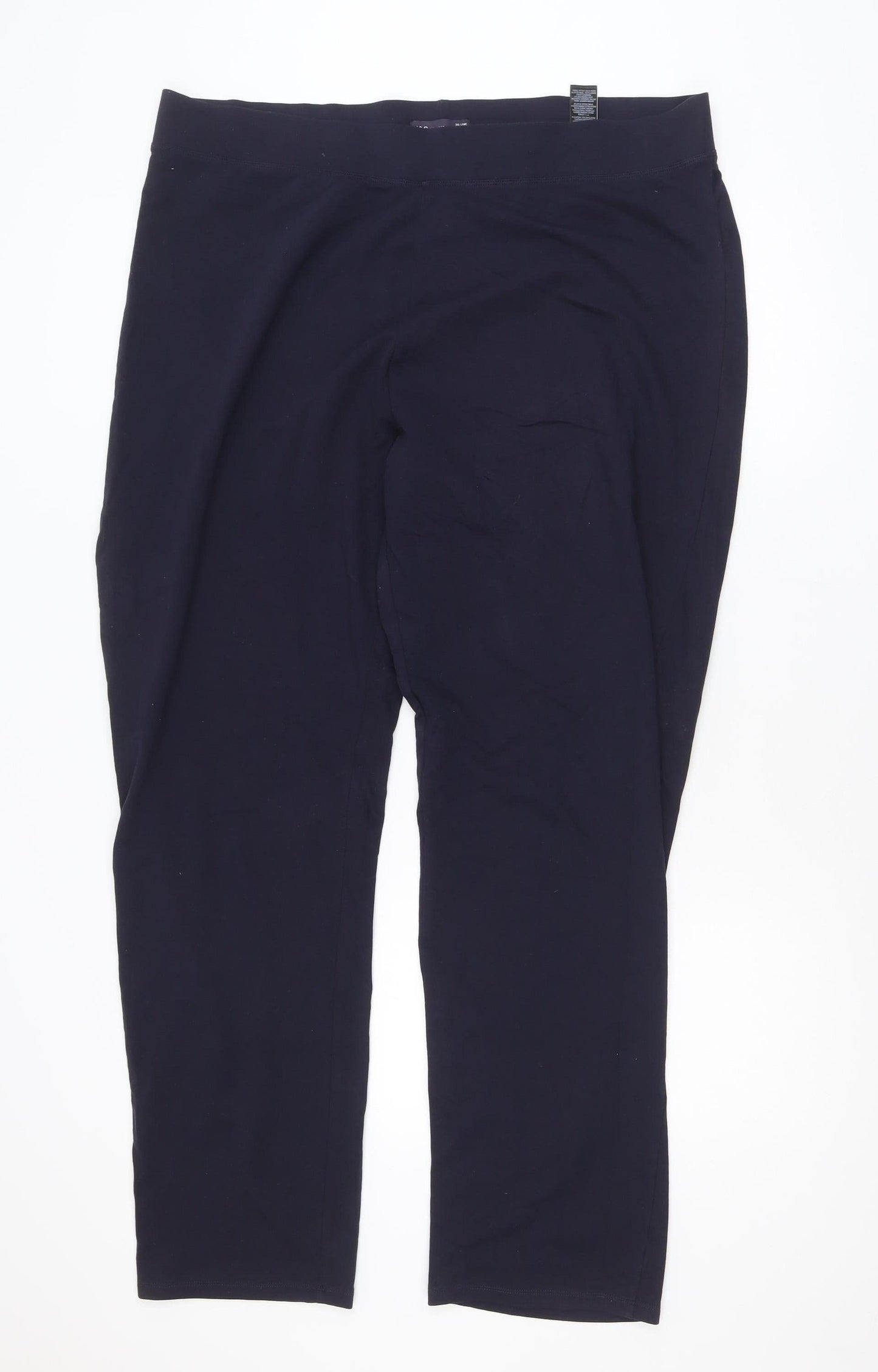 Marks and Spencer Women’s Black Cotton Stretch Ankle Leggings Size 20