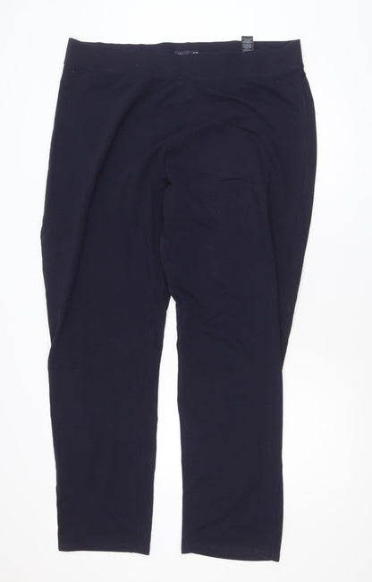 Marks and Spencer Women’s Black Cotton Stretch Ankle Leggings Size 20