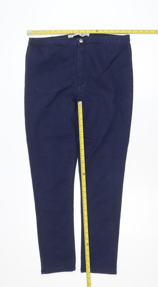 Denim Co. Women’s Blue Size 18 Skinny Stretch Jeans