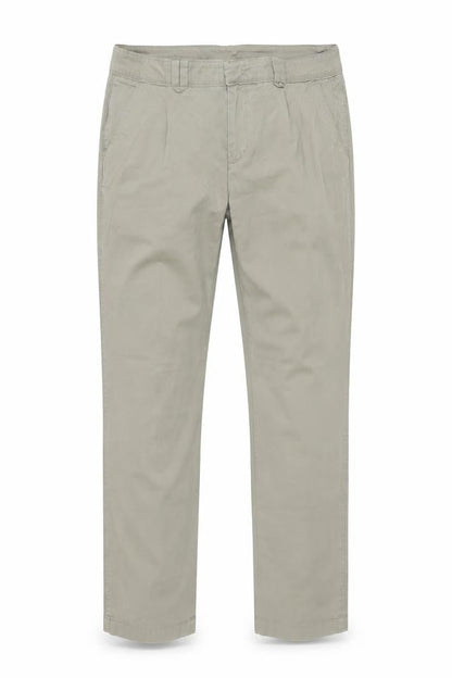 ESPRIT Men's Beige Chino Trousers L Regular Fit Straight Leg