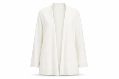 Bruce by Bruce Oldfield Women's Ivory Knit Open Cardigan Size S