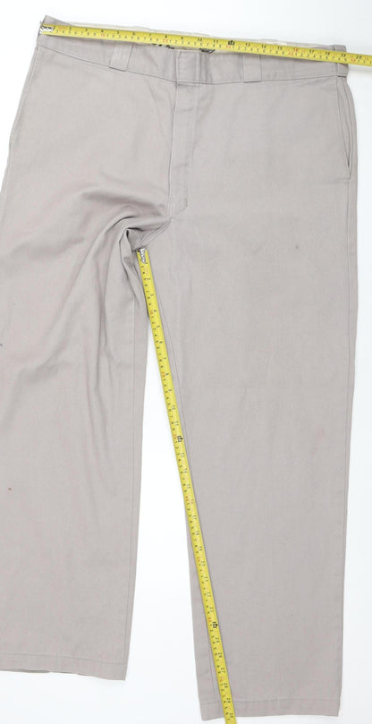 Dickies Men's Beige 874 Original Fit Work Chino Trousers 40x32