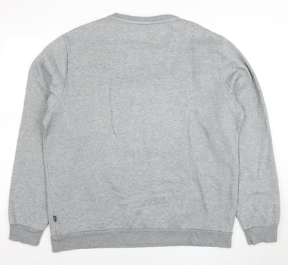 Puma Men's Grey XL Crew Neck Pullover Sweatshirt