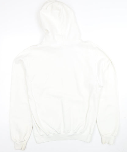 Champion Womens White Sacred Heart University Pullover Hoodie Size S