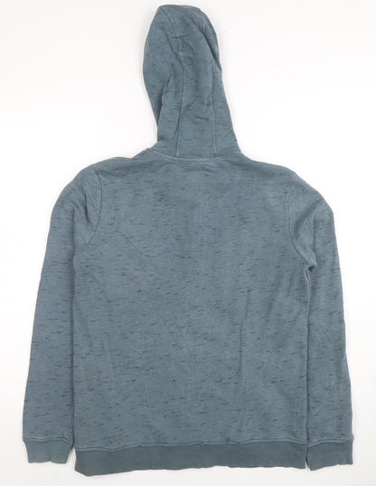 U.S. Polo Assn. Men's Blue Full Zip Hoodie Size L