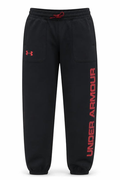 Under Armour Boys Black Jogger Activewear Trousers 14 Years Moisture Wicking