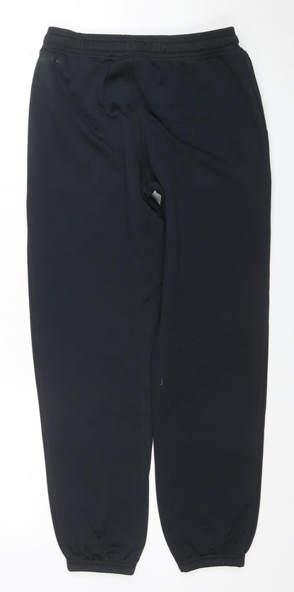 Under Armour Boys Black Jogger Activewear Trousers 14 Years Moisture Wicking