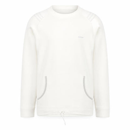 Adidas Men's White Regular Fit Pullover Sweatshirt M