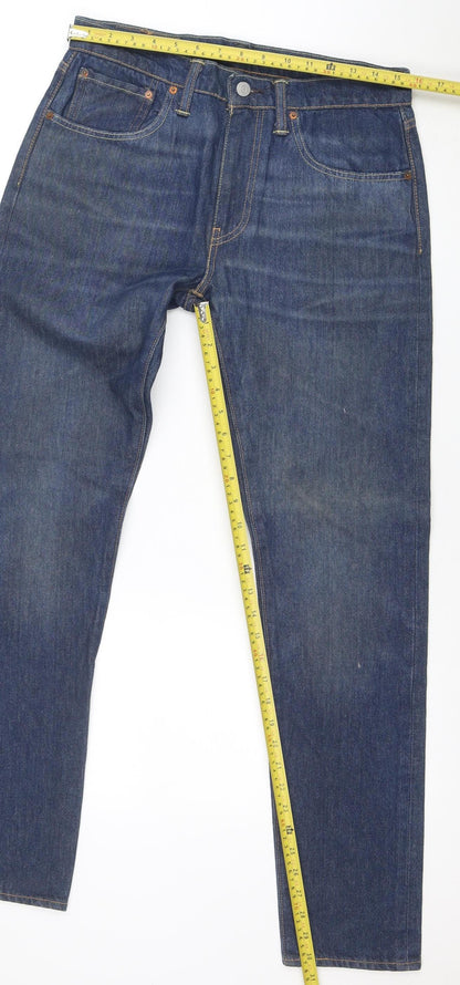 Levi’s 512 Men’s Blue Straight Denim Jeans W31 L32 Regular Fit