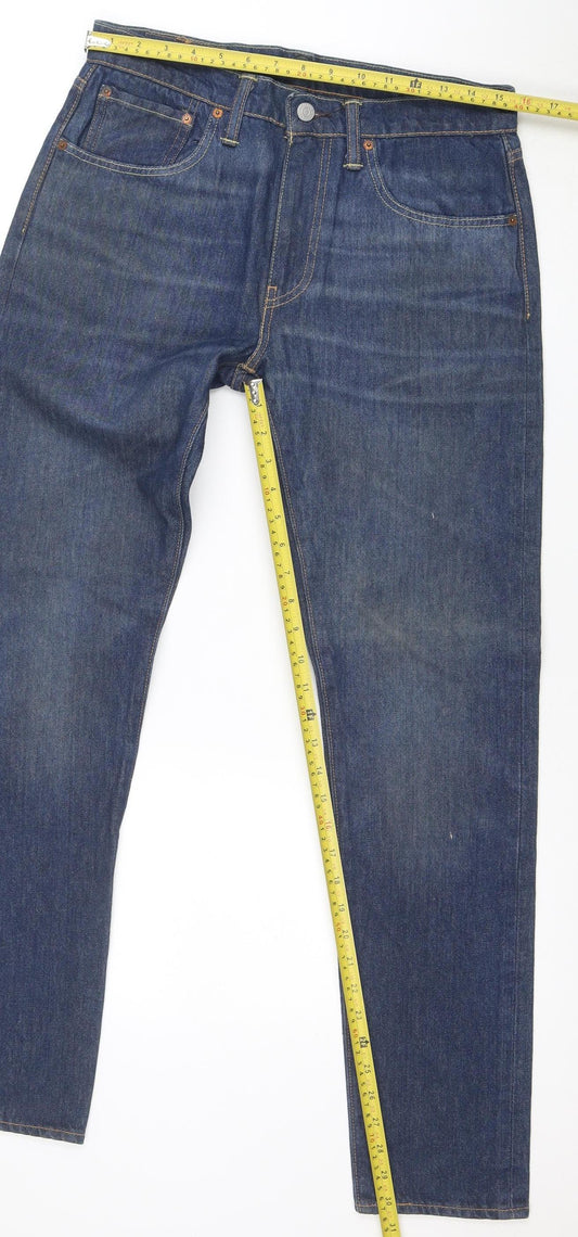 Levi’s 512 Men’s Blue Straight Denim Jeans W31 L32 Regular Fit
