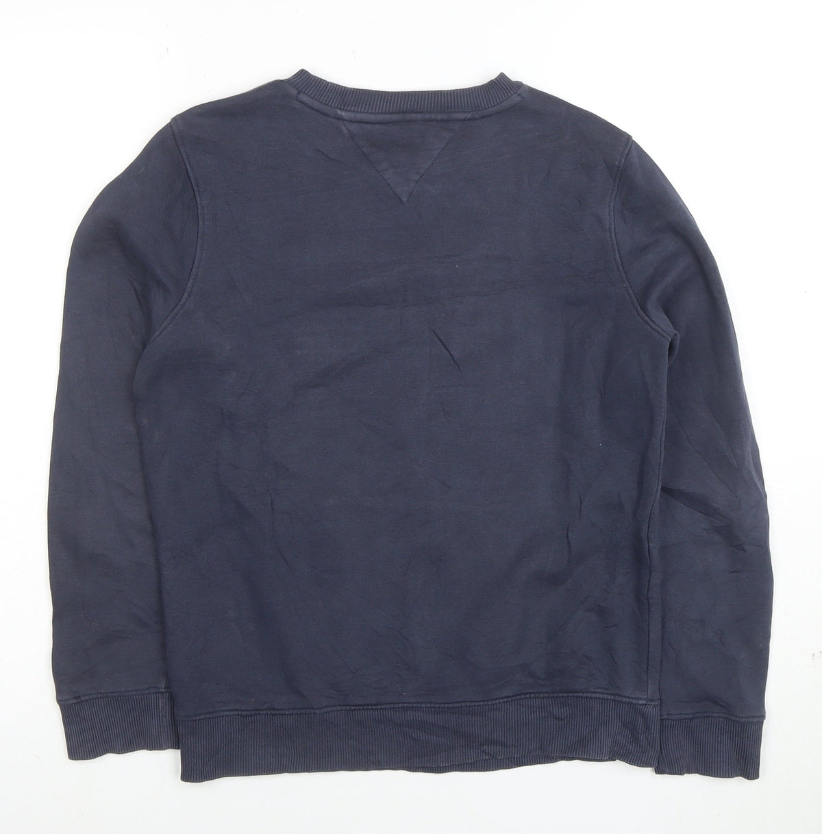 Tommy Hilfiger Boys Blue Crew Neck Pullover Sweatshirt Size 152