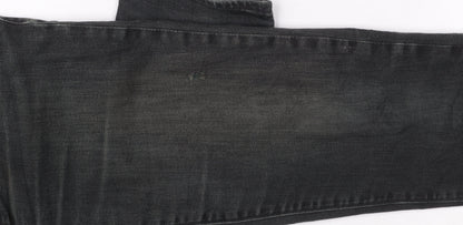 Levi's Men's Black Slim Straight Jeans W30 L32 Denim