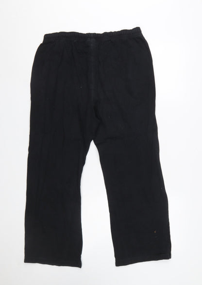 Champion Boys Black XL Cotton Sweatpants Jogging Trousers