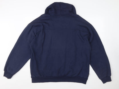 Umbro Men's Blue 2XL Pullover Hoodie Fleece Sweatshirt
