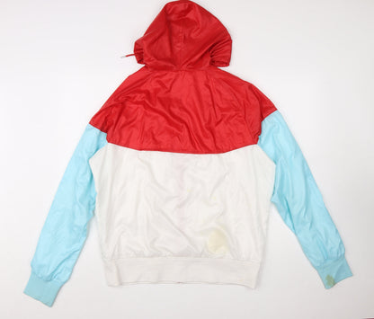 Nike Mens Multicoloured L Windbreaker Hooded Jacket