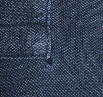 Stone Island Men's Blue Slim Fit Cotton Polo Shirt Size S