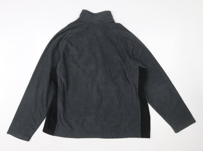 Starter Men’s Grey L Fleece Pullover 1/4 Zip Sweatshirt