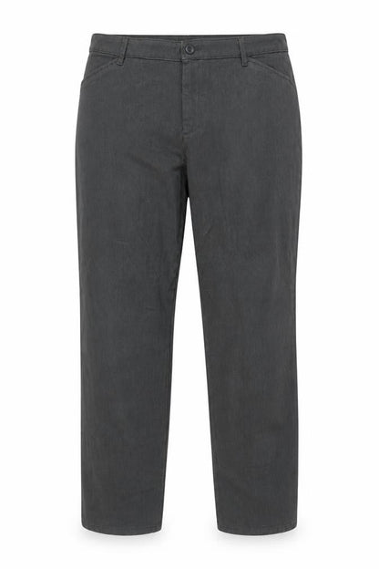 Lee Women’s Grey Straight Leg Mid Rise Relaxed Fit Trousers Size 14