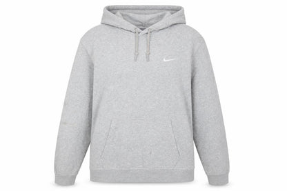 Nike Women’s Grey Pullover Hoodie L Cotton Blend Casual