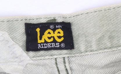 Lee Riders Men's Beige Straight Jeans 31W 34L Cotton Denim Vintage