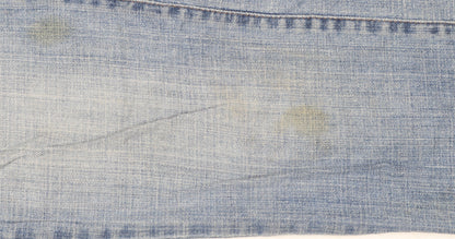 Levi's Women's Blue Size 4 Petite Straight Leg Stretch Jeans