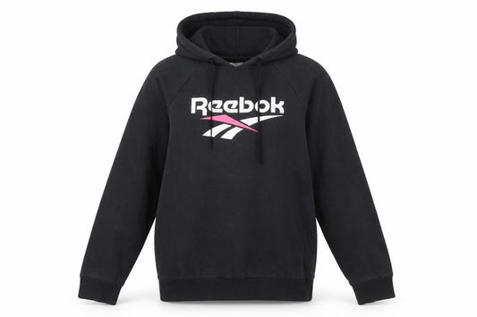Reebok Classic Women's Black Small Pullover Hoodie Sweatshirt