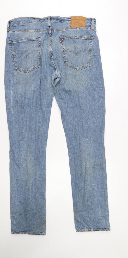 Levi's 511 Men's Blue Slim Straight Denim Jeans W36 L34