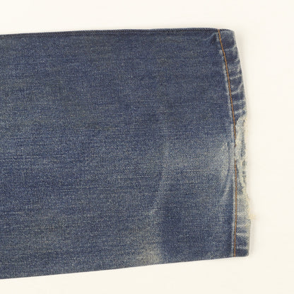 Wrangler Men's Blue Texas Straight Leg Jeans W34 L32 Cotton Denim