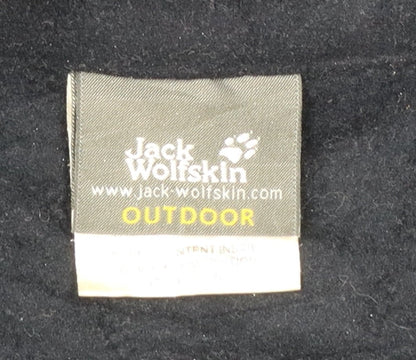 Jack Wolfskin Men's Black Fleece Full Zip Outdoor Jacket Size L