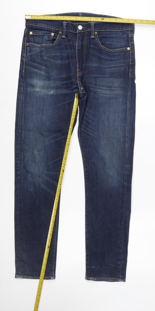 Levi's 510 Men's Blue Slim Fit Jeans W34 L32 Denim Classic