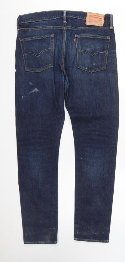 Levi's 510 Men's Blue Slim Fit Jeans W34 L32 Denim Classic