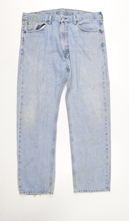 Levi’s 505 Men’s Blue Straight Jeans W38 L32 Vintage Denim