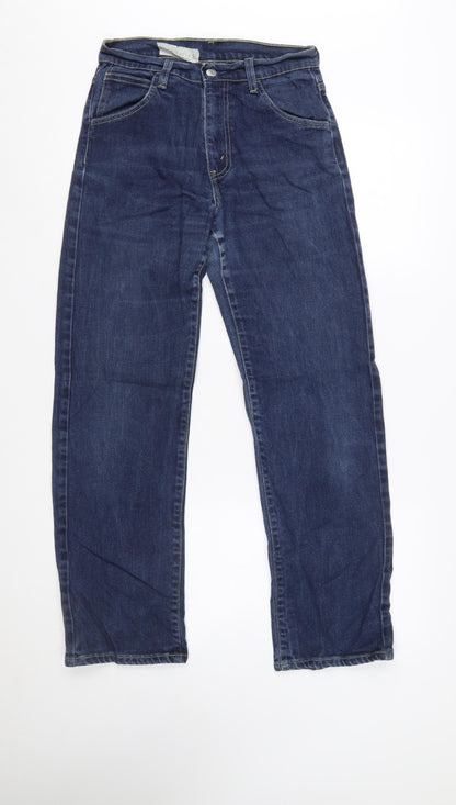 Levi Strauss & Co. Men's Blue Straight Leg Denim Jeans Size 26x30