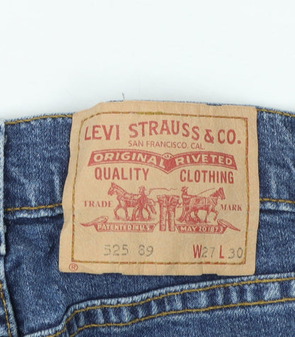 Levi's Women's Blue Bootcut Jeans Size 10 Regular Fit Denim