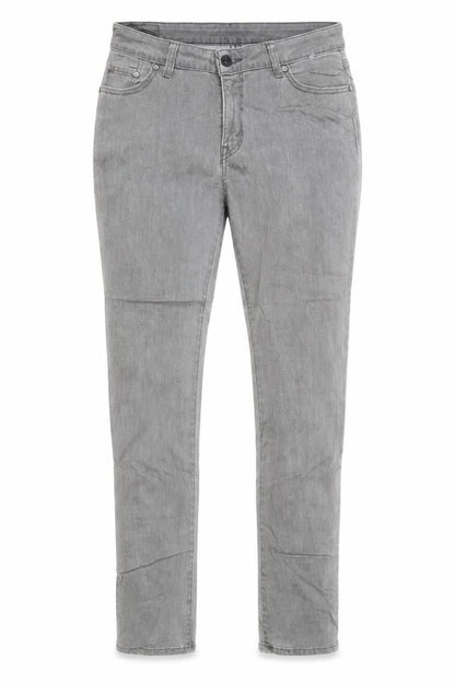 Levi's Women's Grey Mid Rise Skinny Jeans Size 12 Regular