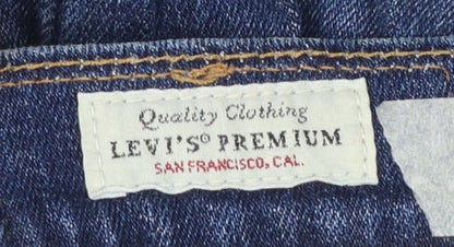 Levi's 502 Men's Blue 36W 32L Straight Fit Denim Jeans