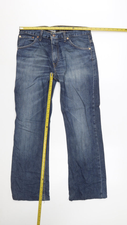 Levi's Men Blue 507 05 Straight Leg Denim Jeans W31 L32