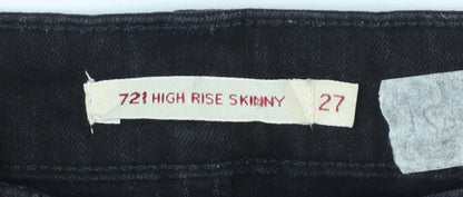 Levi's Women's Black High Rise Skinny Jeans Size 10