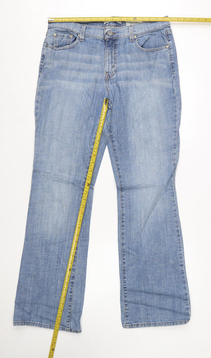 Levi Strauss Women's Blue Bootcut 515 Jeans Size 12 Regular Denim