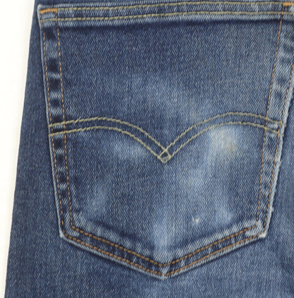 Levi’s 512 Men’s Blue 31x32 Straight Leg Stretch Denim Jeans