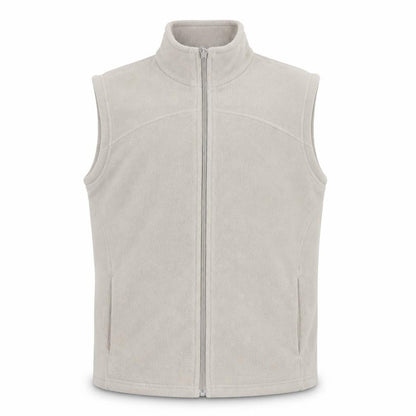 Marks & Spencer Men's Beige Fleece Full Zip Vest Size L