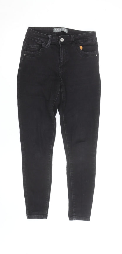 Primark Women’s Black Skinny Jeans Size 14 Slim Fit Denim